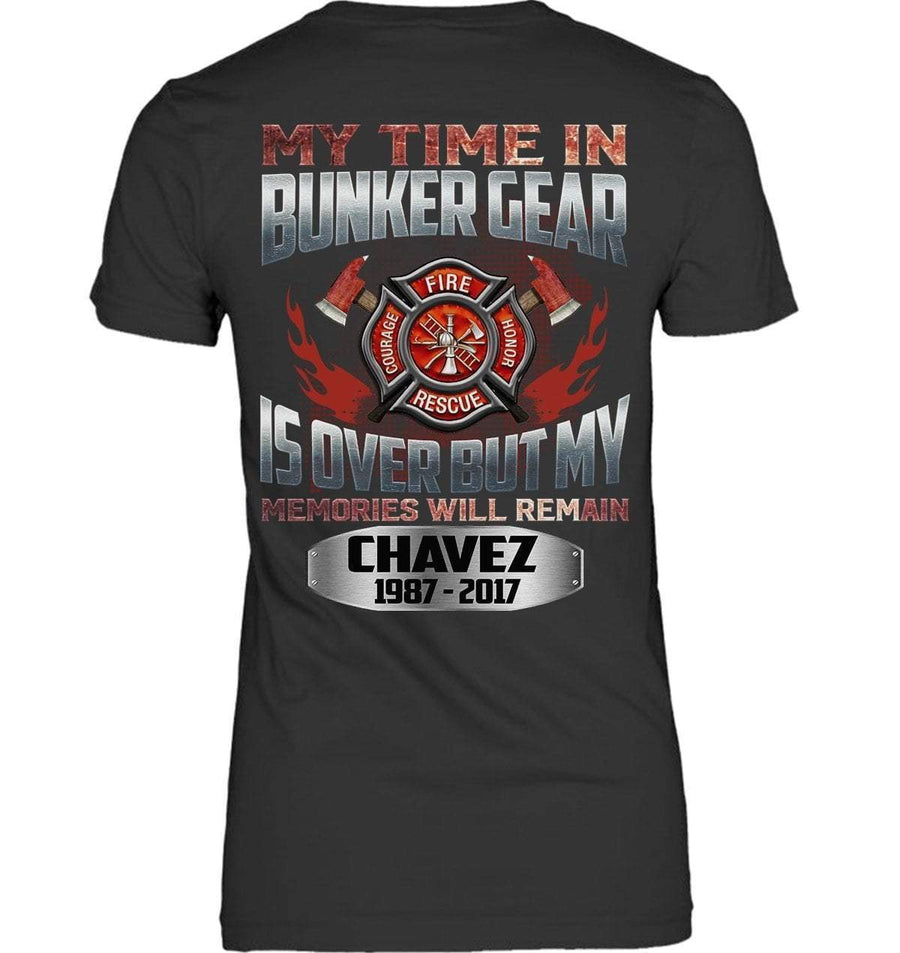 Apparel Personalized Shirt - Retired Firefighter - DSAPP