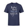 Apparel S / Navy Personalized Shirt -  Rockin The Nurse And Police Wife Life - Standard T-shirt- DSAPP