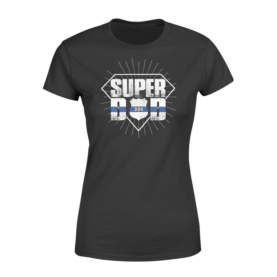 Apparel XS / Black Personalized Shirt - Super Dad - DSAPP