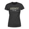 Apparel XS / Black Personalized Shirt - TBL - Army Wife - Standard Women's T-shirt - DSAPP