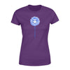 Apparel XS / Purple Personalized Shirt - TBL- Blue Daisy - Standard Women's T-shirt - DSAPP