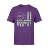 Apparel S / Purple Personalized Shirt - TBL - Duty Honor Courage - Circle Star Flag - Standard T-shirt - DSAPP