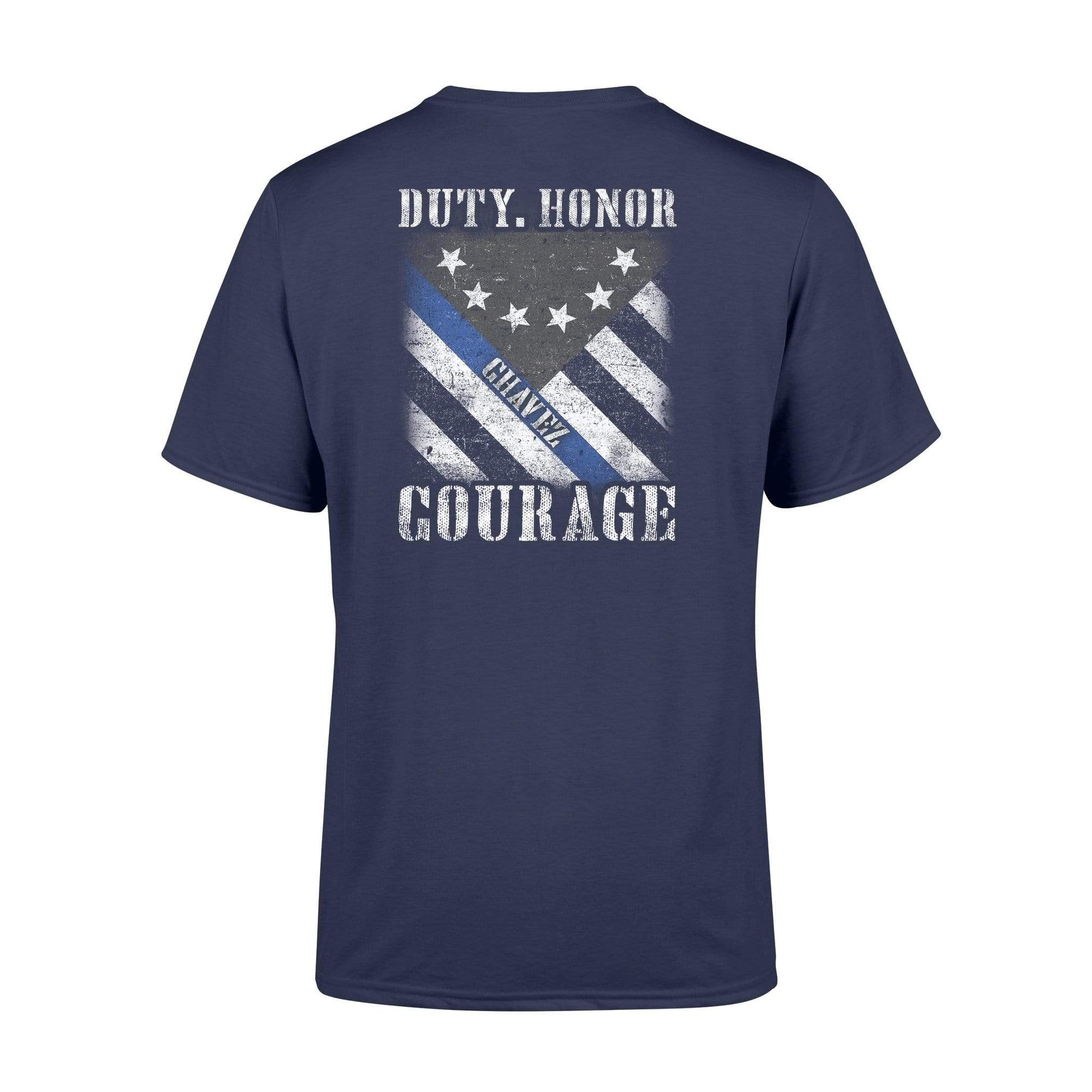 Apparel S / Navy Personalized Shirt - TBL - Duty Honor Courage Shirt - Standard T-shirt - DSAPP