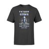Apparel S / Black Personalized Shirt - TBL- Father and Sons - The Legend and The Legacy - Kids Names -Standard T-shirt - DSAPP
