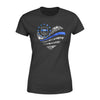 Apparel XS / Black Personalized Shirt - TBL - Flag Heart Police Things Inside Shirt - Standard Women’s T-shirt - DSAPP