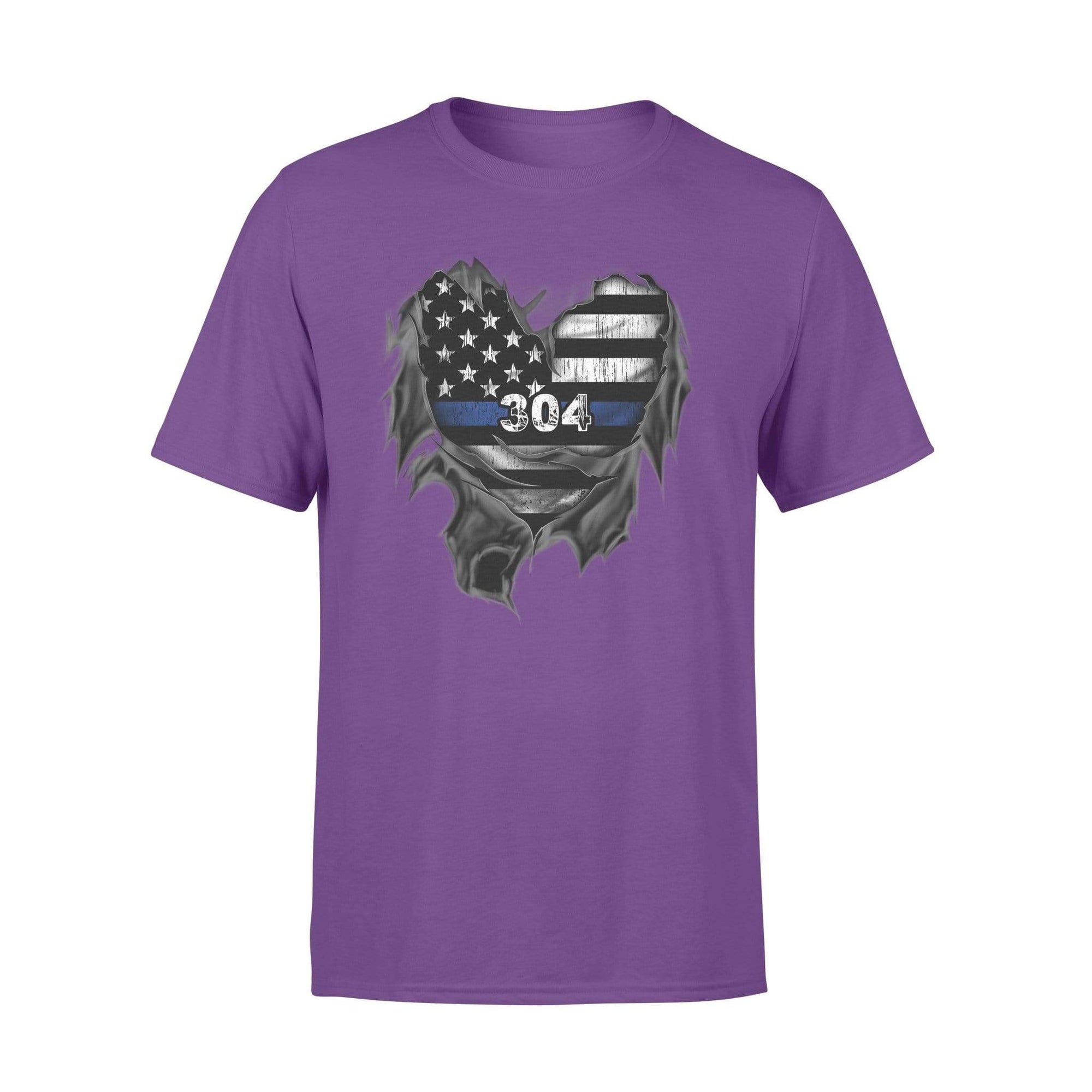Heart With American Flag Personalized Shirt