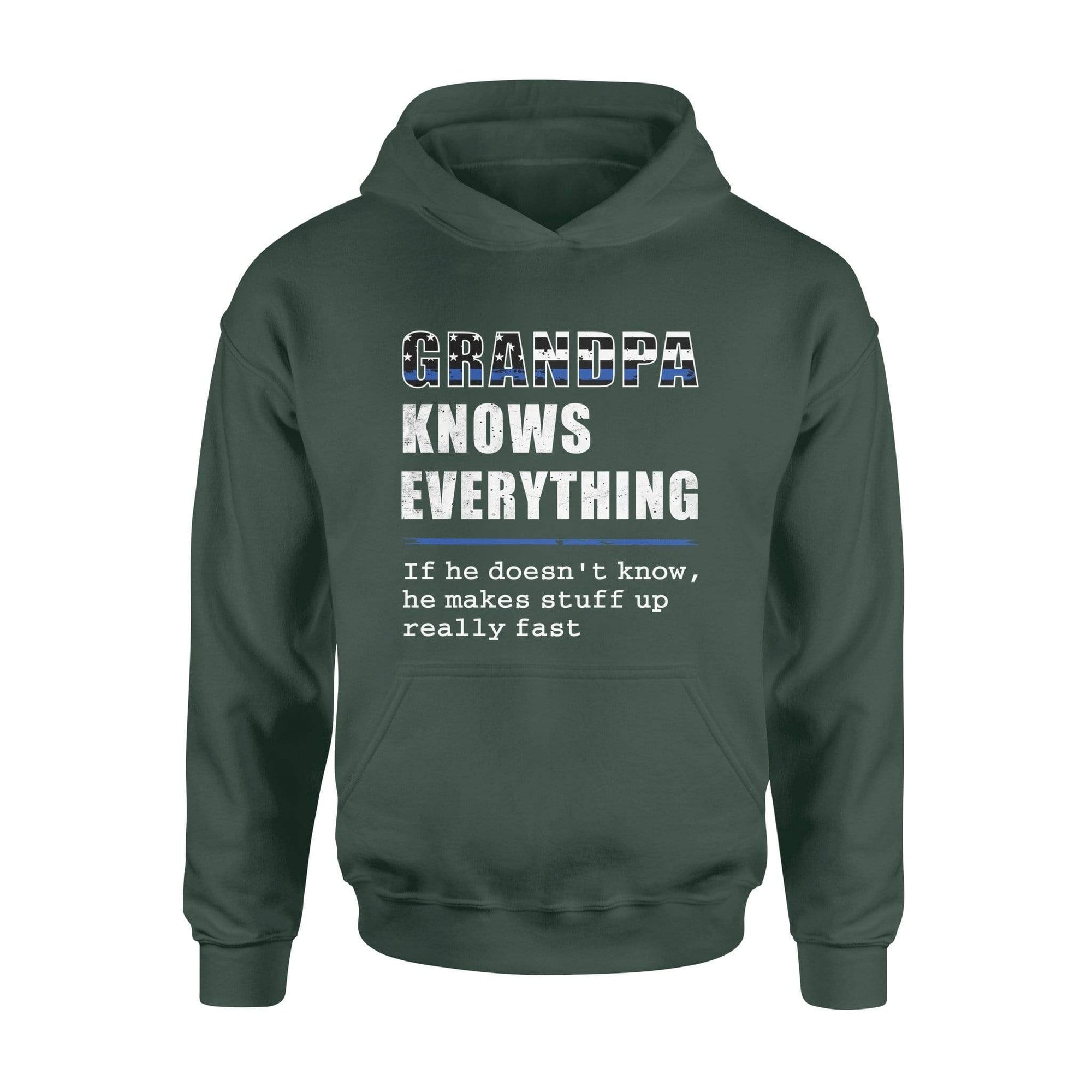 Apparel S / Forest Personalized Shirt - TBL - Knows Everything - Standard Hoodie - DSAPP