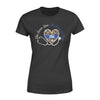 Apparel XS / Black Personalized Shirt - TBL - Leopard Stethoscope Heart - Standard Women's T-shirt - DSAPP