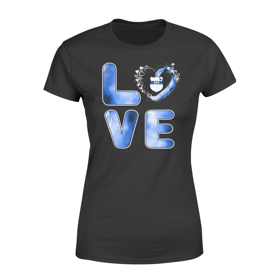 Apparel XS / Black Personalized Shirt - TBL - Love Beautiful Heart - Standard Women's T-shirt - DSAPP