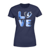 Apparel XS / Navy Personalized Shirt - TBL - Love Beautiful Heart - Standard Women's T-shirt - DSAPP