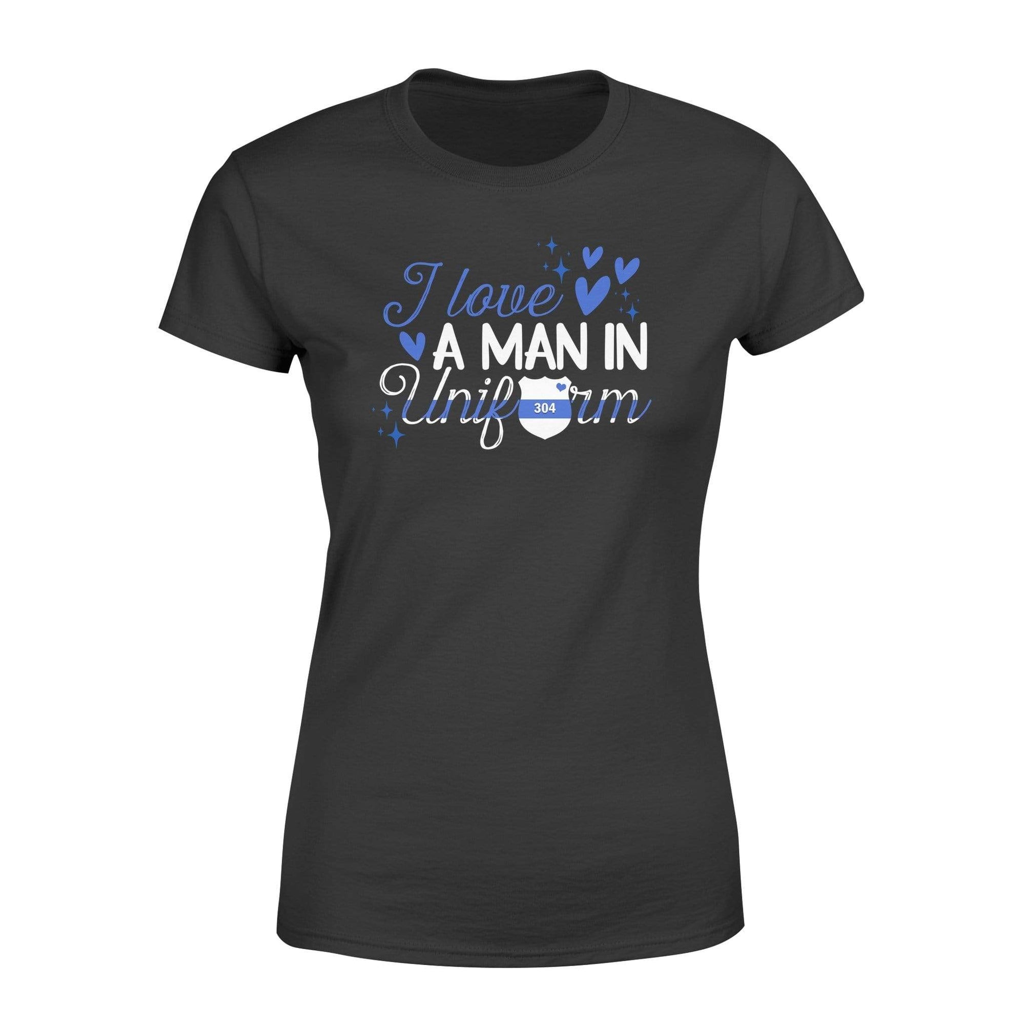 Apparel XS / Black Personalized Shirt - TBL - Man In Uniform Shirt - Standard Women's T-shirt - DSAPP