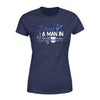 Apparel XS / Navy Personalized Shirt - TBL - Man In Uniform Shirt - Standard Women's T-shirt - DSAPP