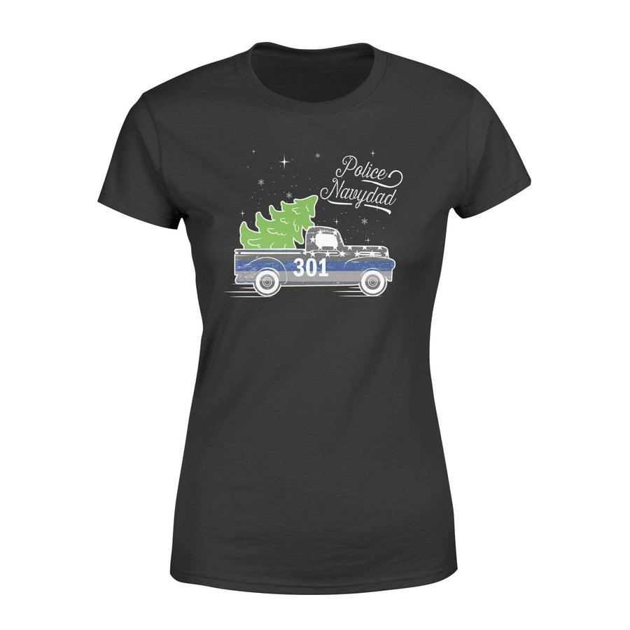 Apparel XS / Black Personalized Shirt - TBL - Merry Christmas Truck Shirt - Standard Women’s T-shirt - DSAPP
