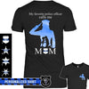 Apparel XS / Black Personalized Shirt - TBL - My Favorite Female Police - Standard Women’s T-shirt - DSAPP