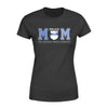 Apparel XS / Black Personalized Shirt - TBL - Police Mom - Real Power Patterned - Standard Women's T-shirt - DSAPP