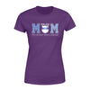 Apparel XS / Purple Personalized Shirt - TBL - Police Mom - Real Power Patterned - Standard Women's T-shirt - DSAPP