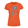 Apparel XS / Orange Personalized Shirt - TBL - Scratched Love - Standard Women’s T-shirt - DSAPP