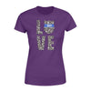 Apparel XS / Purple Personalized Shirt - TBL - Scratched Love - Standard Women’s T-shirt - DSAPP
