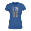 Apparel XS / Royal Personalized Shirt - TBL - Scratched Love - Standard Women’s T-shirt - DSAPP