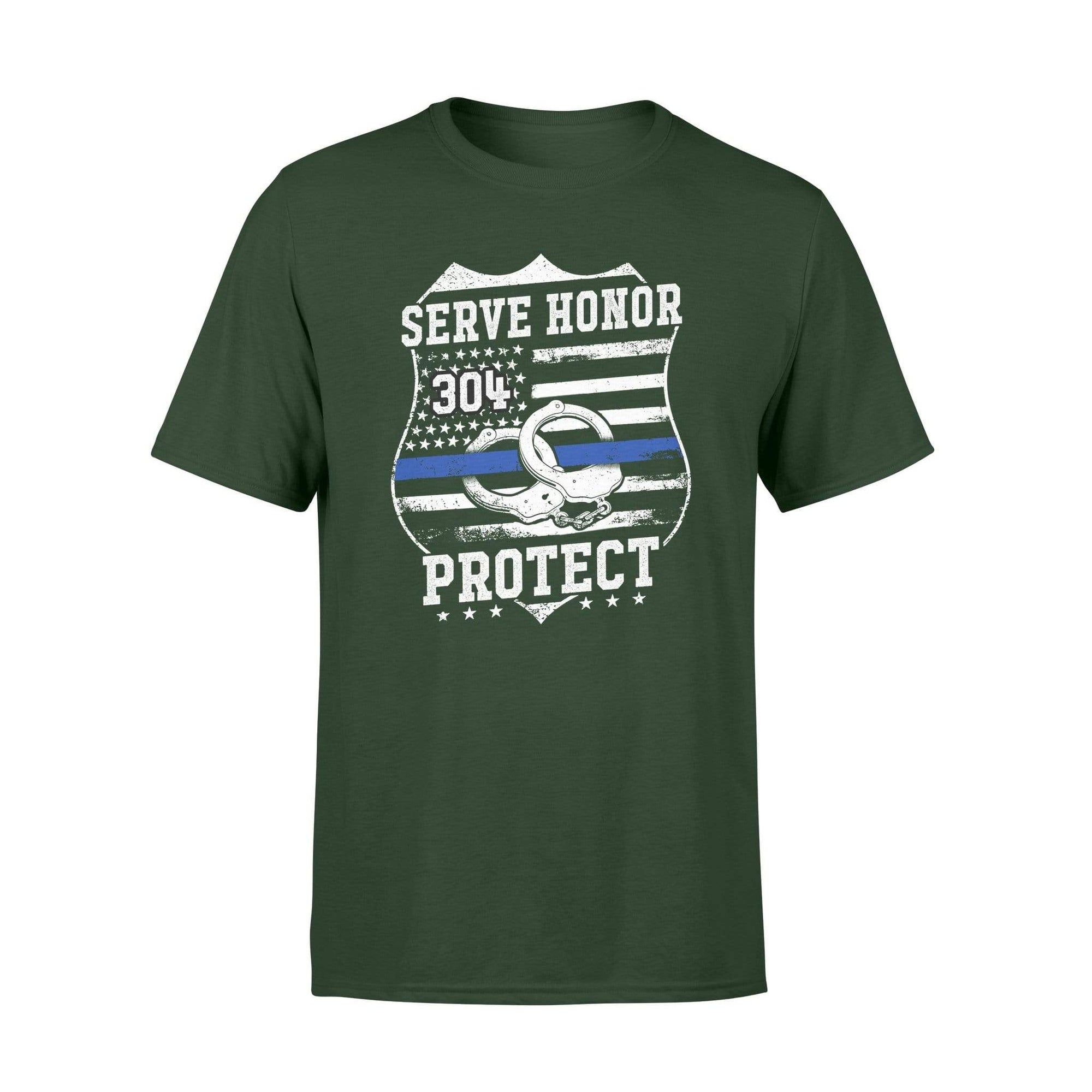Apparel S / Forest Personalized Shirt - TBL - Serve Honor Protect Badge - Standard T-shirt - DSAPP