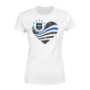 Apparel XS / White Personalized Shirt - TBL - Sparkling Galaxy Heart -Standard Women's T-shirt - DSAPP
