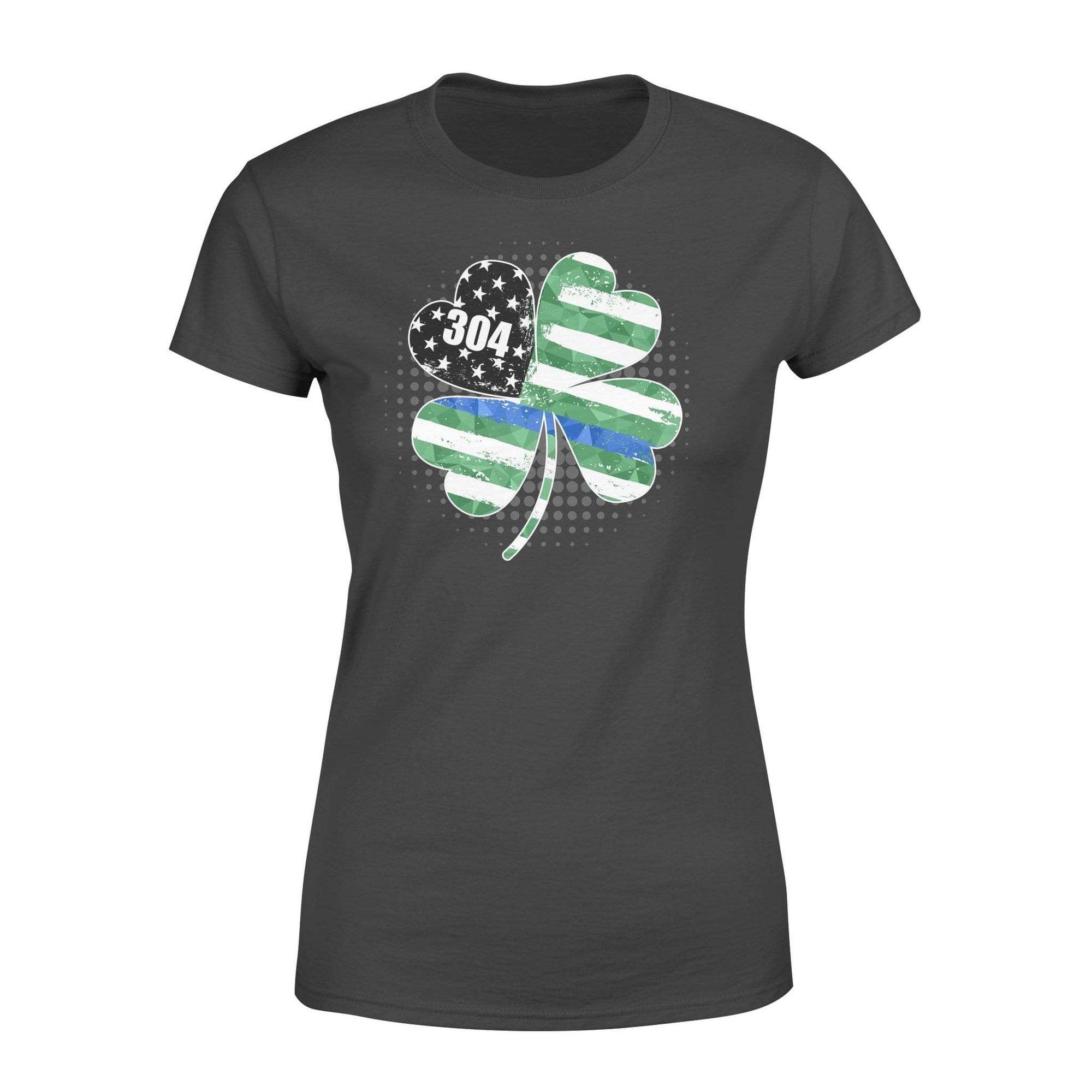 St Patrick Day Clover Flag Personalized Women T-Shirt
