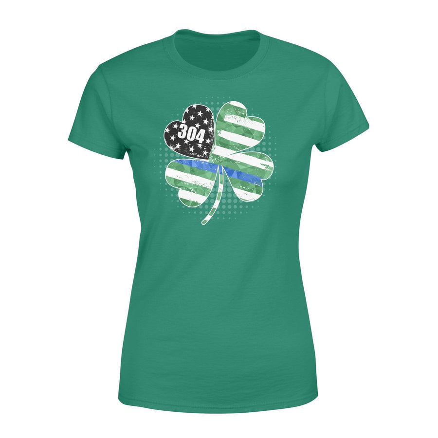 St Patrick Day Clover Flag Personalized Women T-Shirt