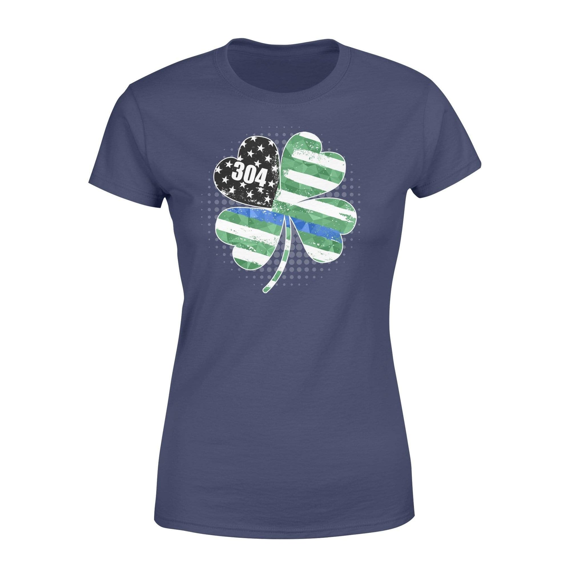 St Patrick Day Clover Flag Personalized Women T-Shirt