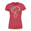 St Patrick Day Infinity Love Personalized Women T-Shirt