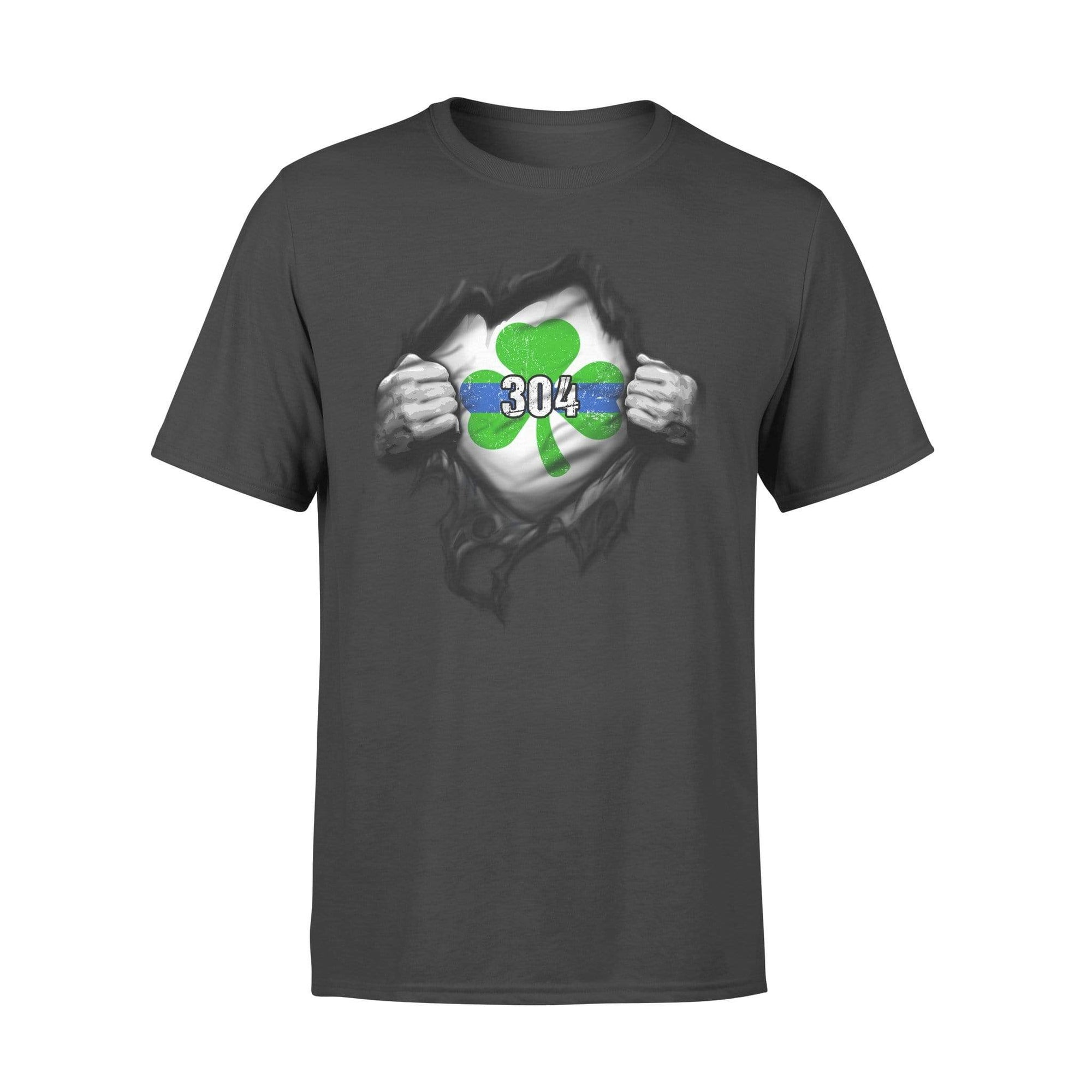 St Patrick Day Shamrock Tearing Personalized Shirt