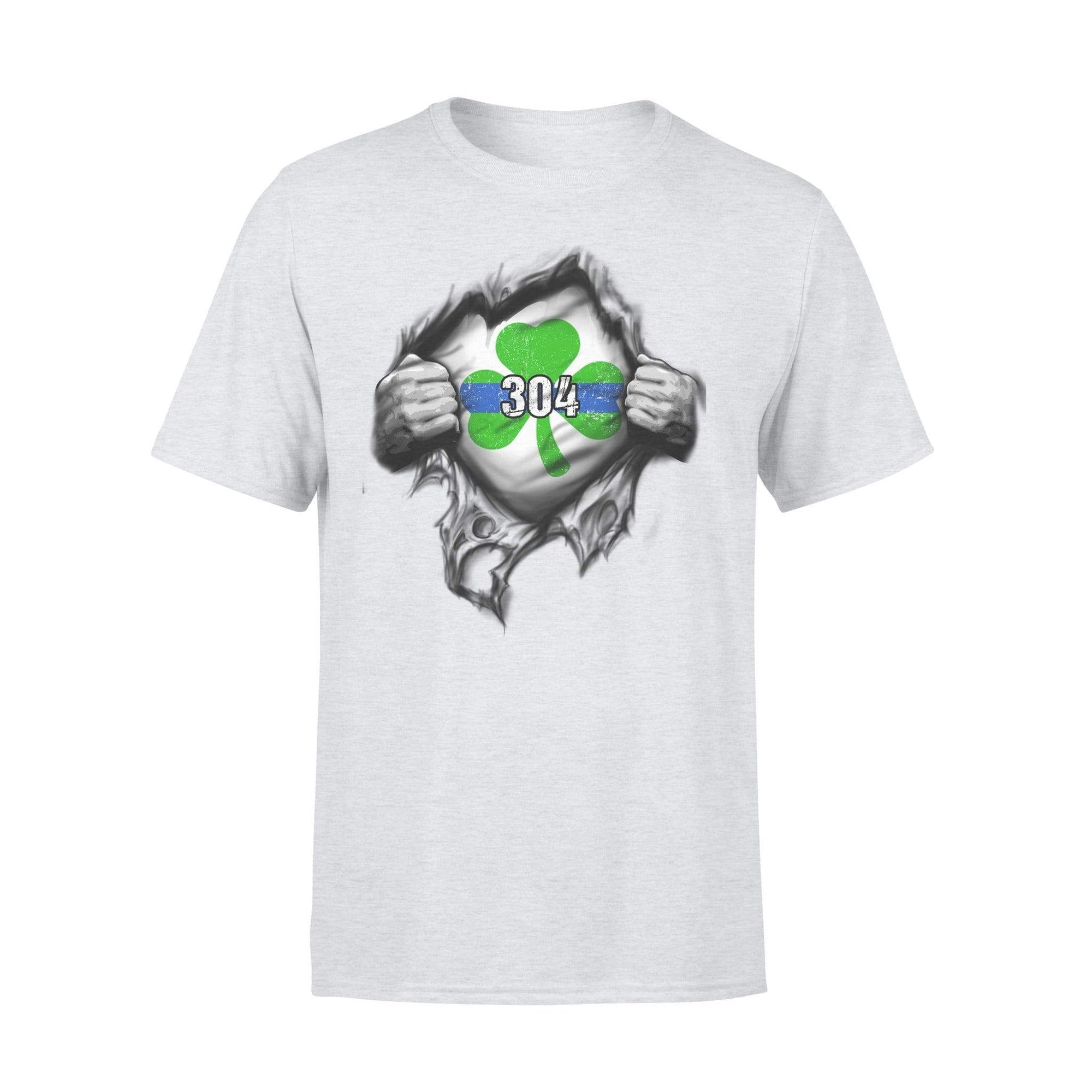 St Patrick Day Shamrock Tearing Personalized Shirt