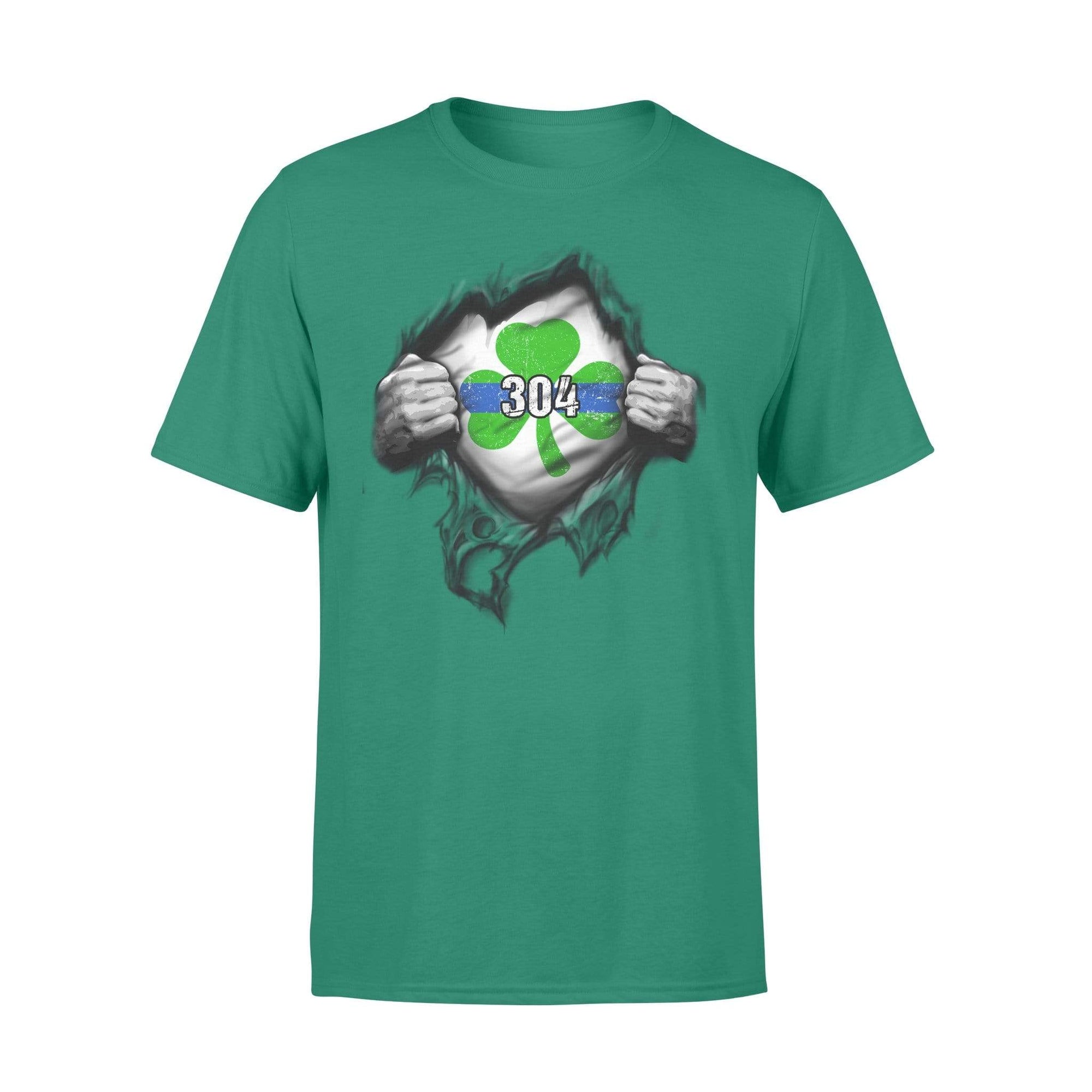 St Patrick Day Shamrock Tearing Personalized Shirt