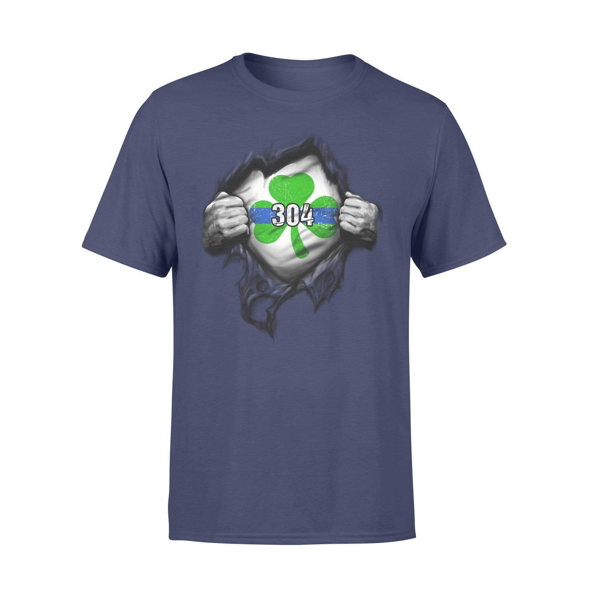 St Patrick Day Shamrock Tearing Personalized Shirt