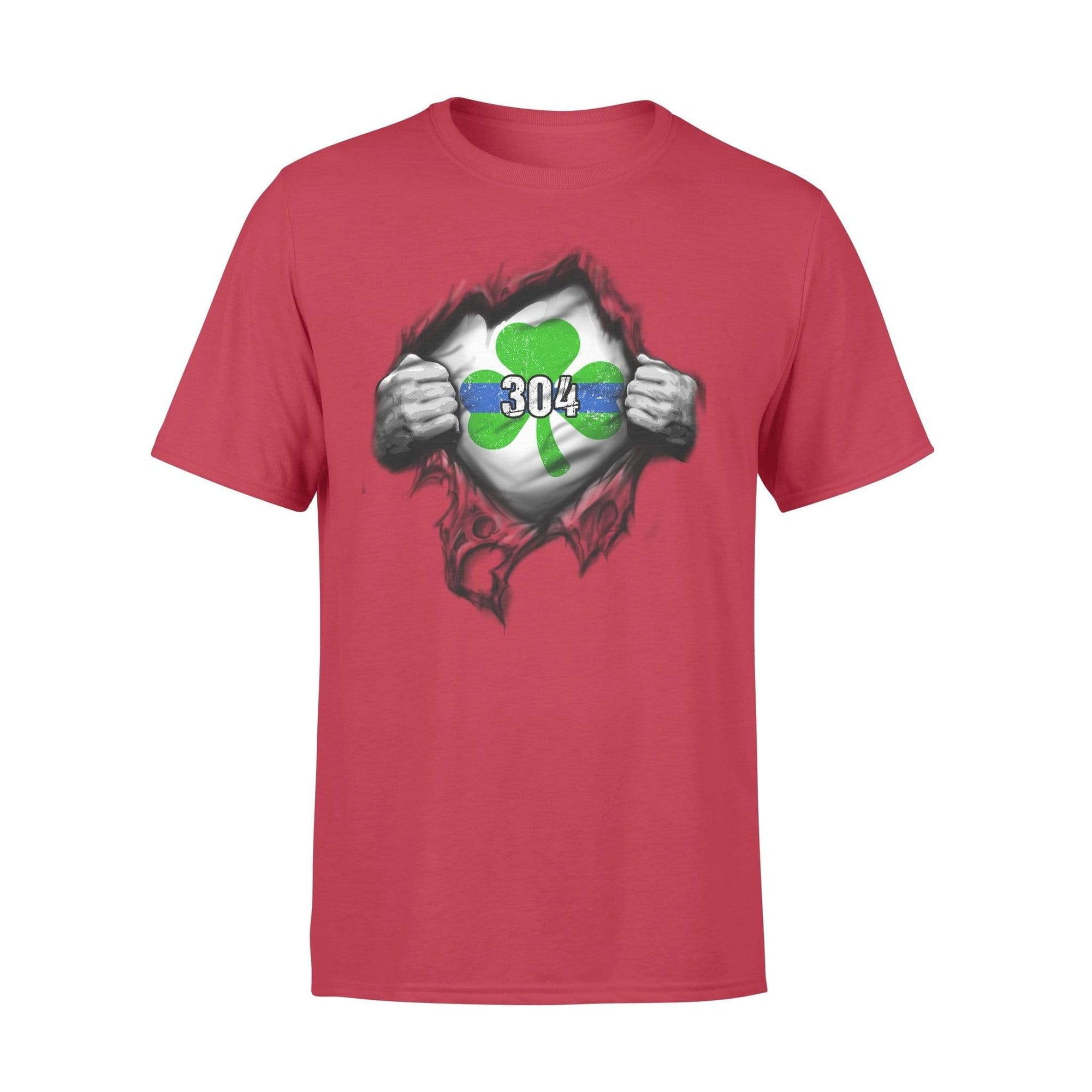 St Patrick Day Shamrock Tearing Personalized Shirt
