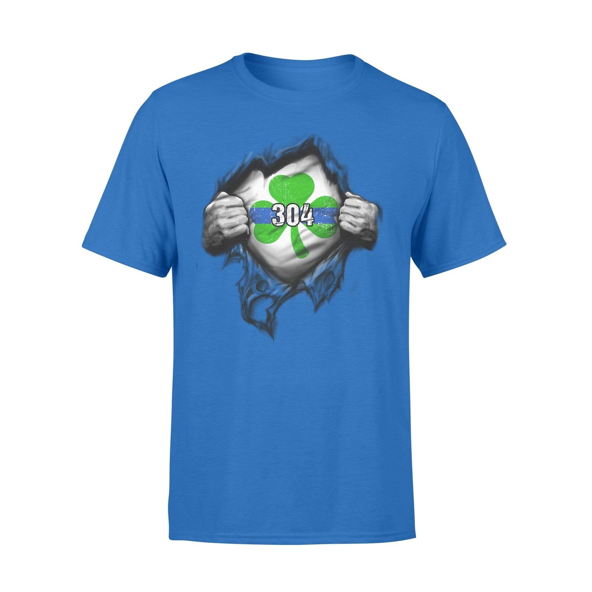 St Patrick Day Shamrock Tearing Personalized Shirt