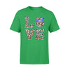 Apparel S / Kelly Personalized Shirt - TBL - Stacked Love Leopard Police - Standard T-shirt