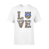 Apparel S / White Personalized Shirt - TBL - Stacked Love Leopard Police - Standard T-shirt