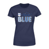 Apparel XS / Navy Personalized Shirt - TBL - Stand Tall Blue Heartbeat Shirt - Standard Women's T-shirt - DSAPP