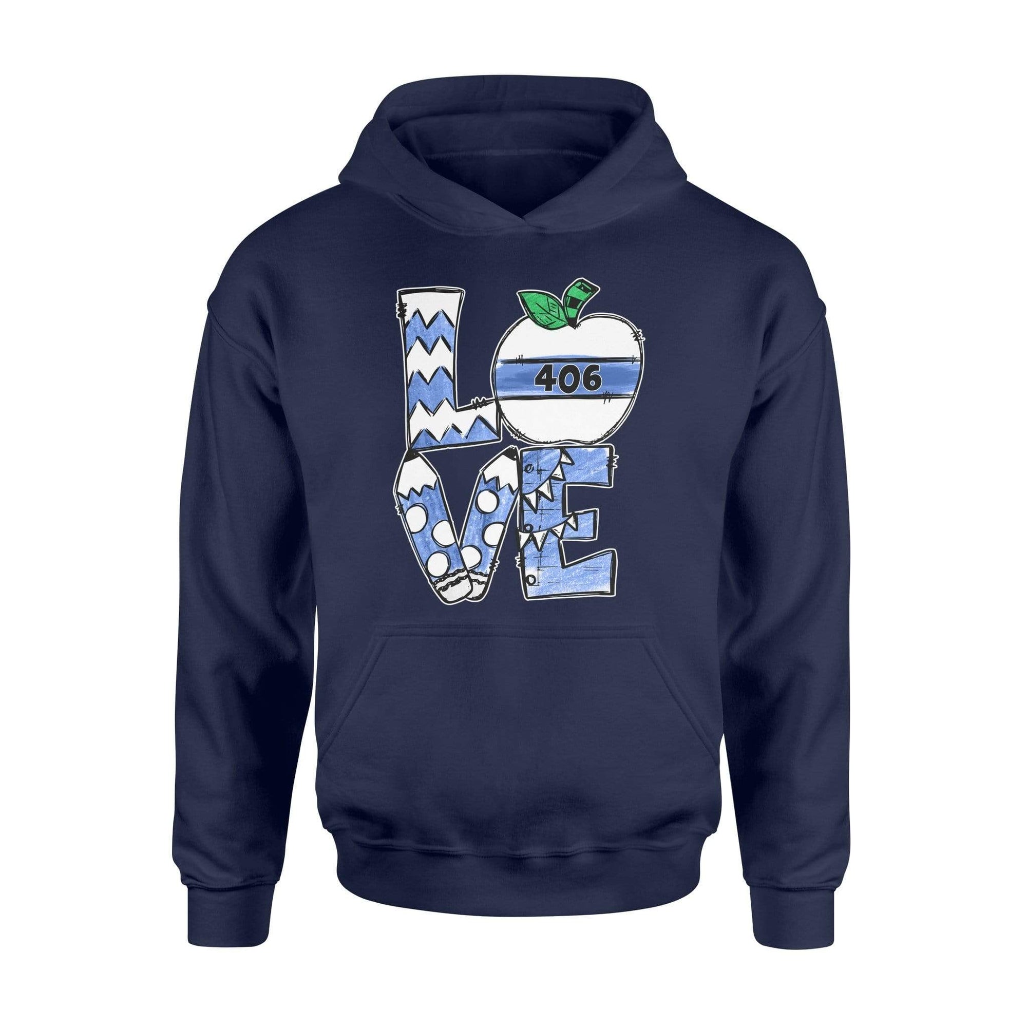Apparel S / Navy Personalized Shirt - TBL - Teacher Hand Drawn - Standard Hoodie - DSAPP