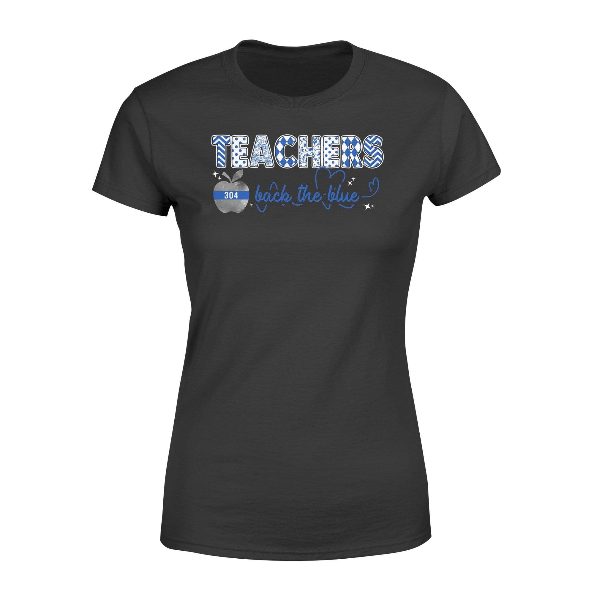 Apparel XS / Black Personalized Shirt - TBL - Teachers Heartbeat Shirt - Standard Women's T-shirt - DSAPP