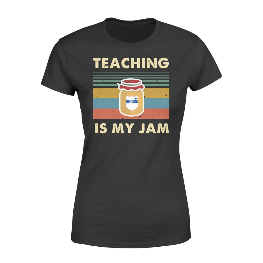 Apparel XS / Black Personalized Shirt - TBL - Teaching Is My Jam - Standard Women's T-shirt - DSAPP