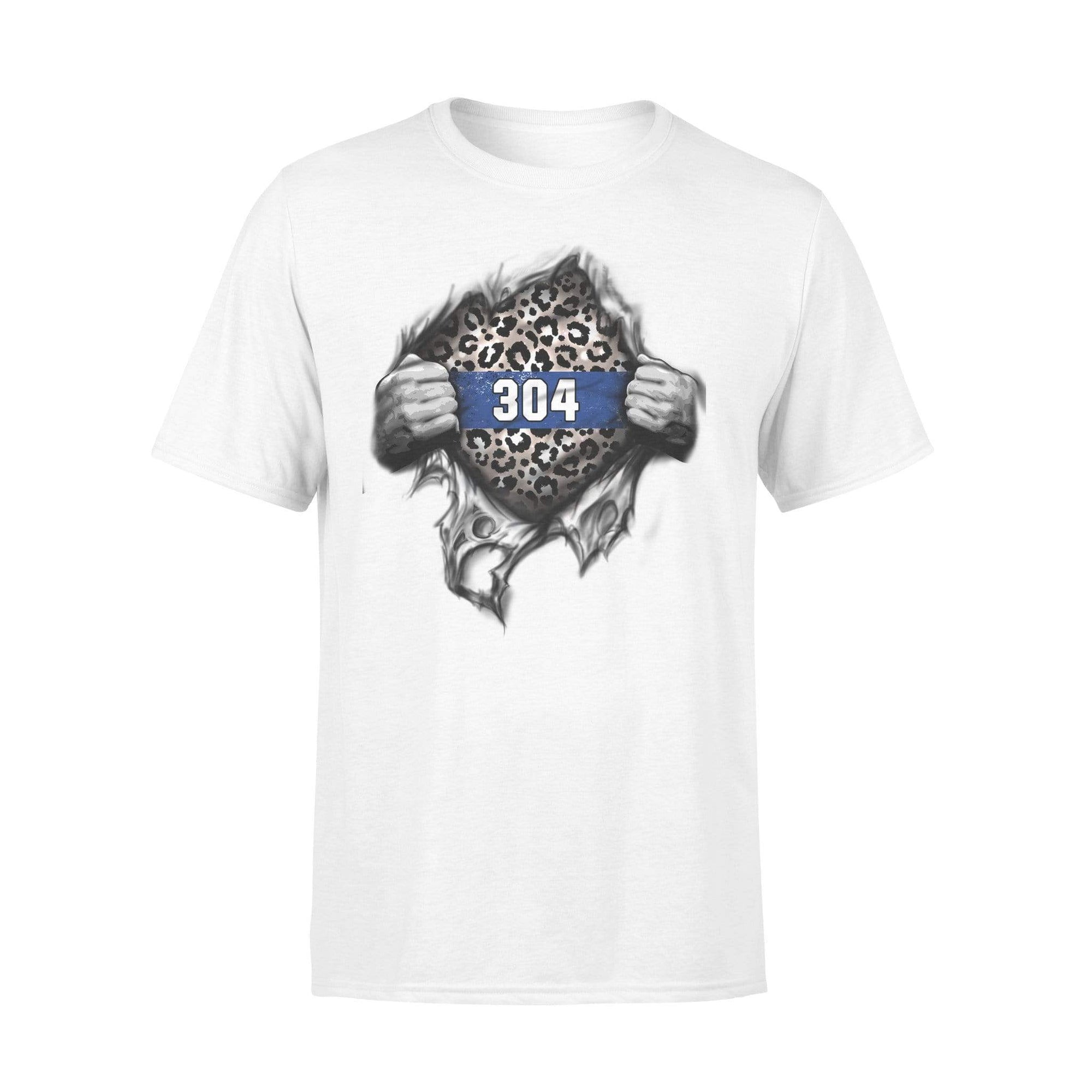 Apparel S / White Personalized Shirt - TBL - Tearing Leopard - Standard T-shirt - DSAPP