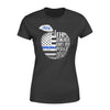 Apparel XS / Black Personalized Shirt - TBL - This Teacher Loves Her Police - Standard Women's T-shirt - DSAPP