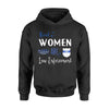 Apparel S / Black Personalized Shirt - TBL - Women Real LEOs  - Standard Hoodie - DSAPPPersonalized Shirt - TBL - Women Real LEOs
