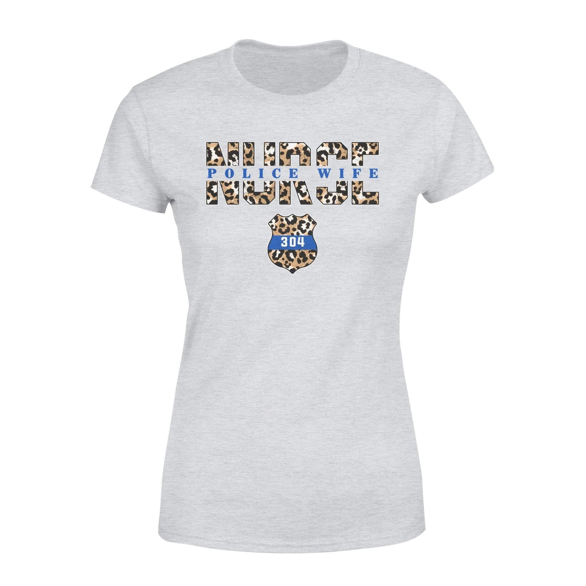 Apparel XS / Heather Grey Personalized Shirt - TBL x Nurse - Nurse Cut Through Shirt  - Standard Women's T-shirt - DSAPP