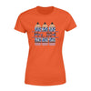 Apparel XS / Orange Personalized Shirt - TBL x Teacher - Leopard Pencil Mrs Number Badge - Standard Women’s T-shirt - DSAPP