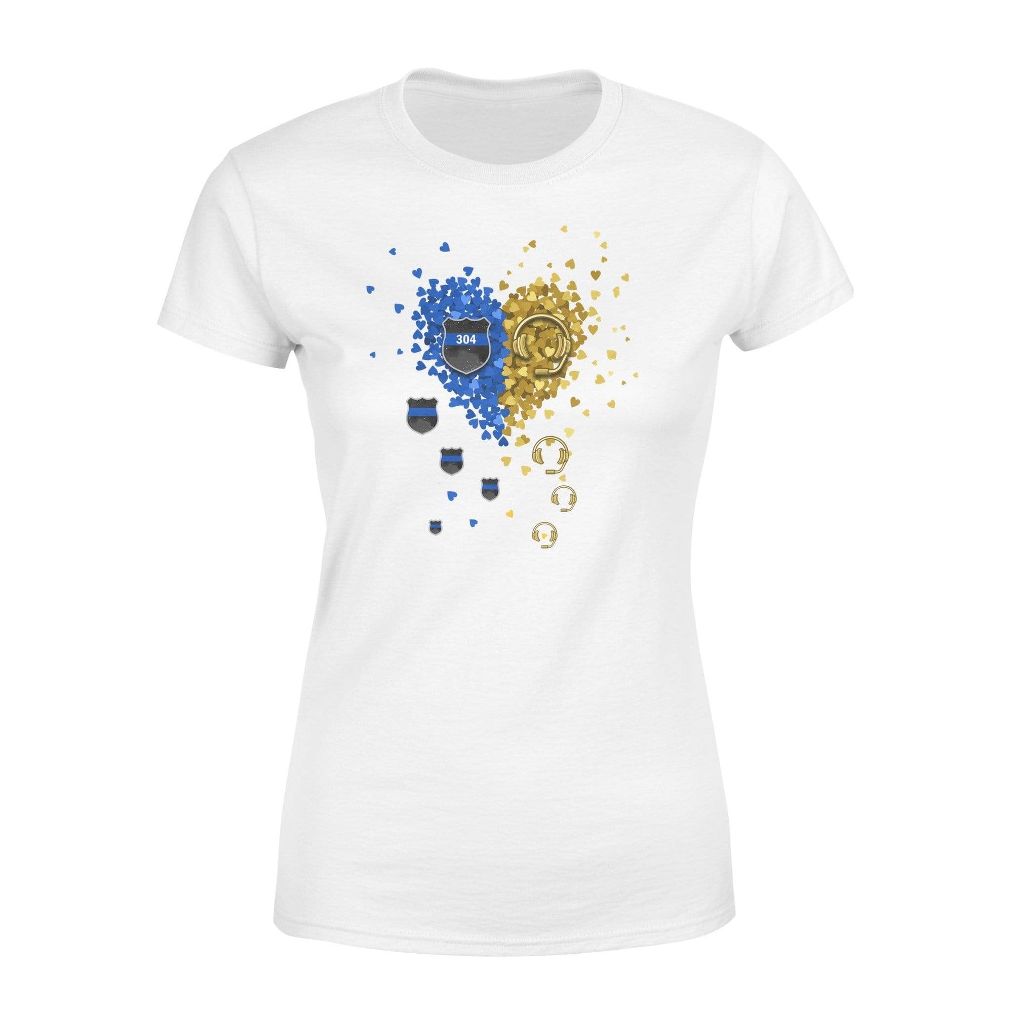 Apparel XS / White Personalized Shirt - TBL x TGL - Heart Flying - Standard Women's T-shirt - DSAPP
