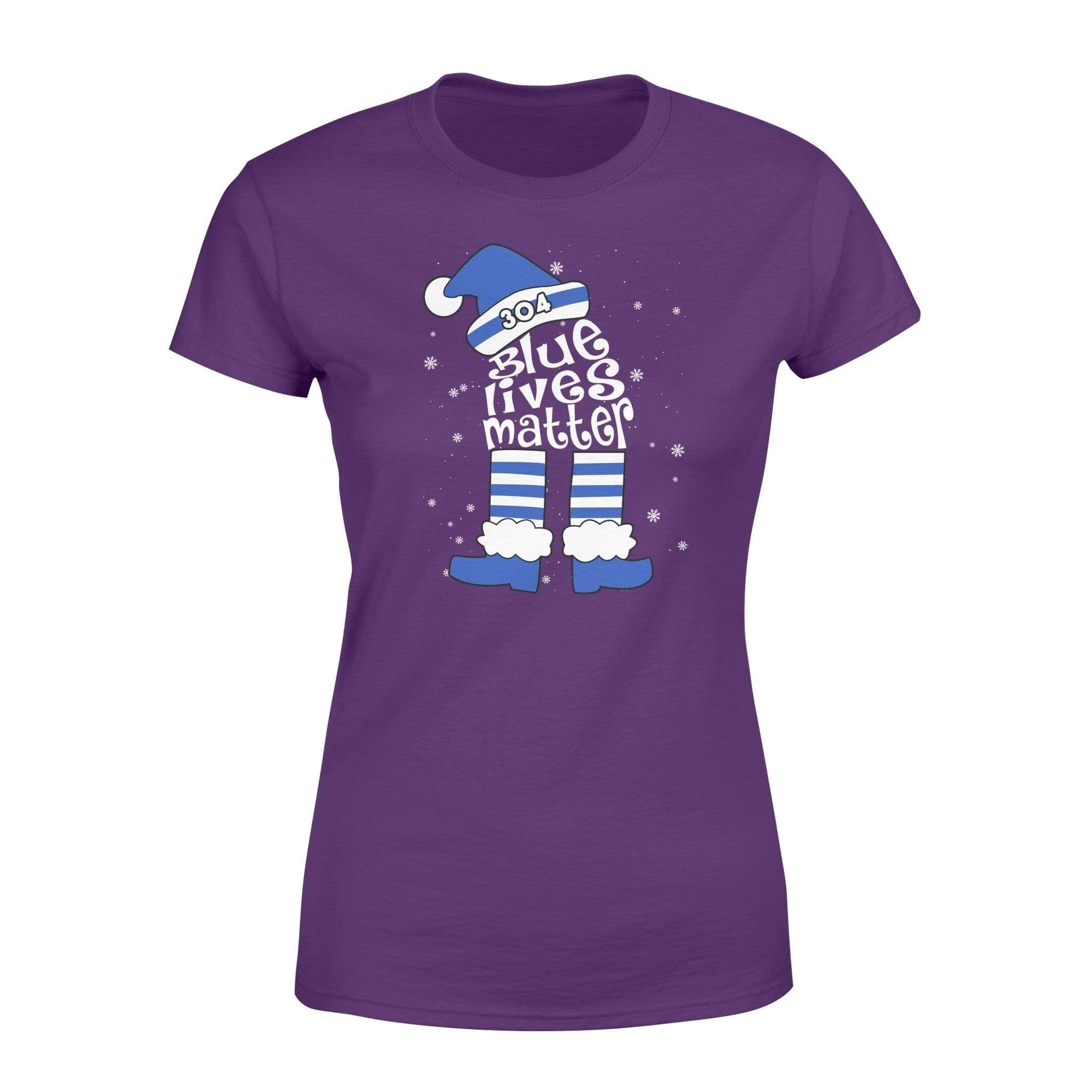 Apparel XS / Purple Personalized Shirt - TBL - Xmas ELF Shirt - Standard Women’s T-shirt - DSAPP