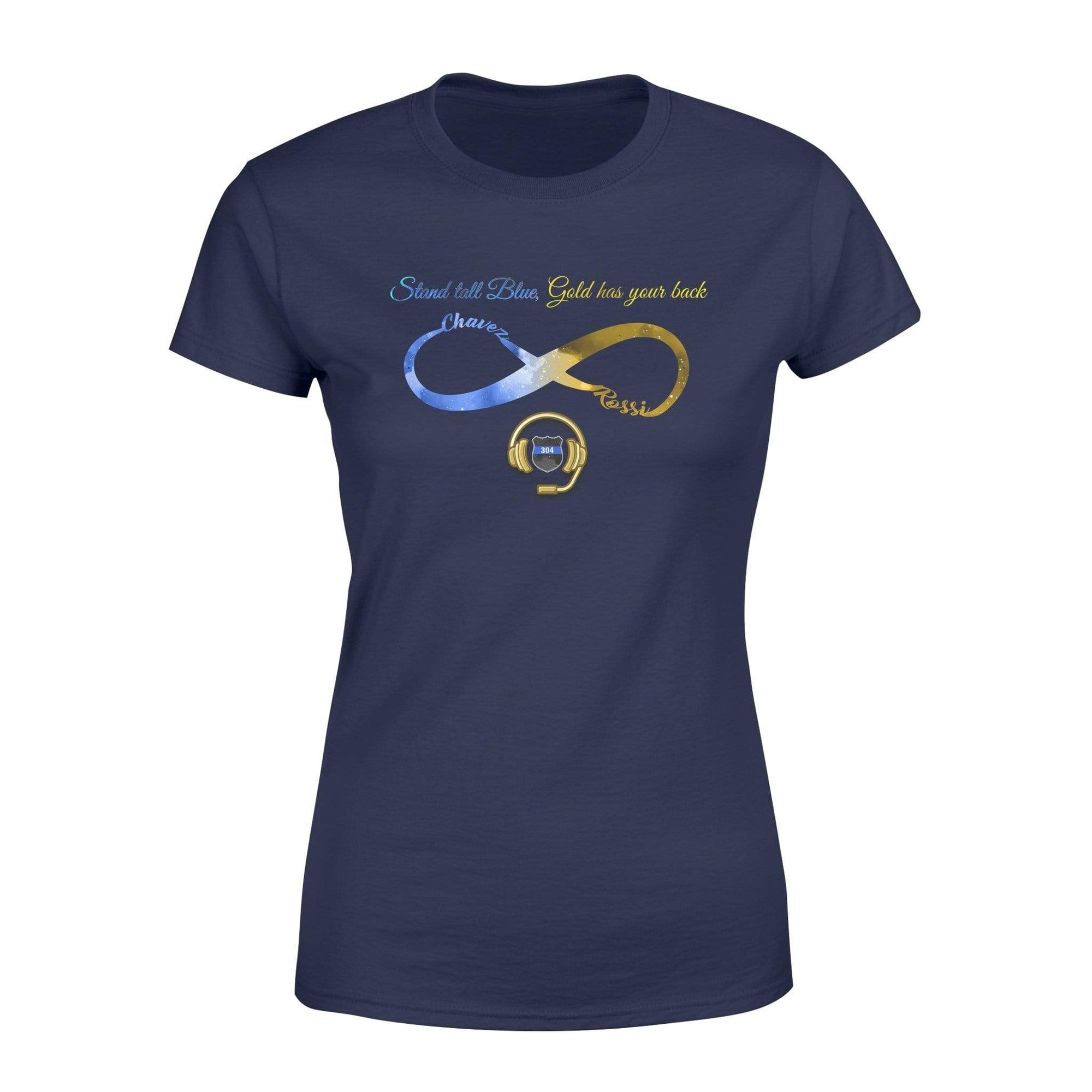 Apparel XS / Navy Personalized Shirt-TBLx TGL- Infinity Love - Standard Women's T-shirt - DSAPP