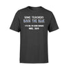Apparel S / Black Personalized Shirt - Teacher - Some Nurse Back The Blue - DSAPP